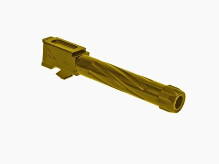 Rival Arms V1 Threaded Gold Barrel for Glock Model 19 Gen3/4
