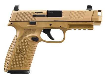 FN 510 MRD Handgun 10mm Auto 15rd Magazine (2) 4.1" Barrel Compensator FDE