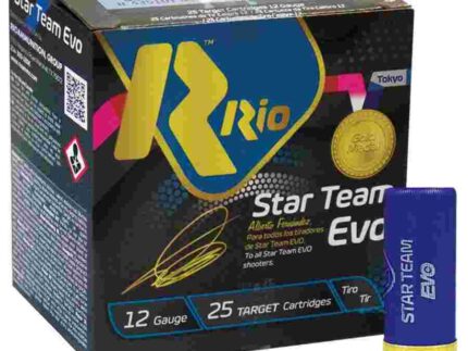Rio Star Team Evo 28 HV Shotshells 12 ga 2-3/4" 1 oz 1315 fps #7.5 25/ct