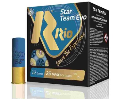 Rio Star Team Evo 28 Low Recoil Shotshells 12 ga  2-3/4" 1 oz 1135 fps #7.5 25/ct