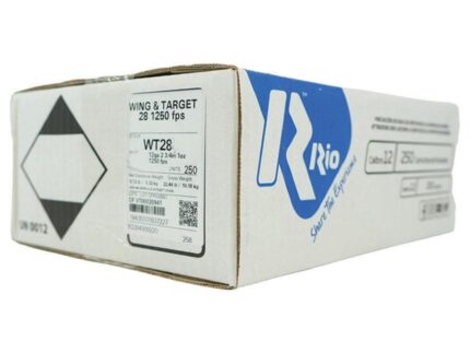 Rio Wing & Target Patriot Shotshells 12ga 2-3/4" 1oz 1250 fps #7.5 250/ct Case (10 Boxes 25/ct)