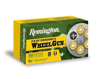 Remington Performance WheelGun Handgun Ammunition 32 H&R Mag 95gr LSWC 1020 fps 20/ct