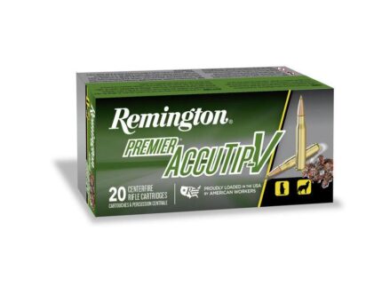 Remington Accutip-V Rifle Ammunition .224 Valkyrie 60gr PSP 3300 fps 20/ct