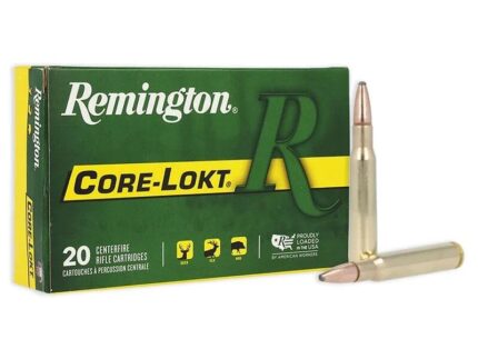 Remington Core-Lokt Rifle Ammunition .30-06 Sprg 165 gr PSP 2800 fps 20/ct
