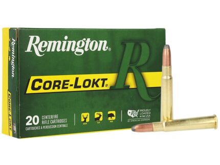 Remington Core-Lokt Rifle Ammunition .303 British 180 gr SP 2460 fps 20/ct