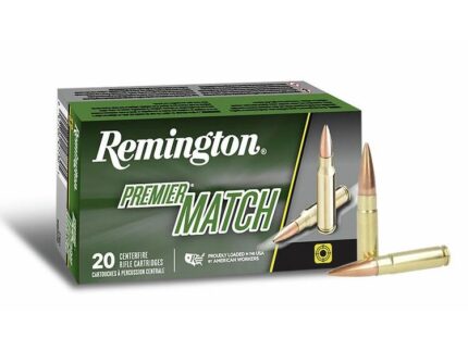 Remington Premier Match Rifle Ammunition .300 AAC Blackout 125 gr OTM 2215 fps 20/ct