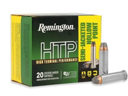 Remington HTP Handgun Ammunition .357 Mag 125 gr SJHP 1450 fps 20/ct
