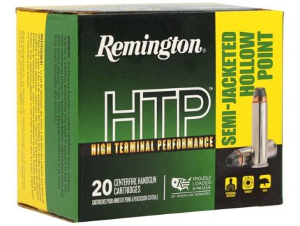 Remington HTP Handgun Ammunition .357 Mag 110 gr SJHP 1295 fps 20/ct