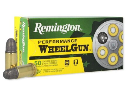 Remington Performance Wheel Gun Ammunition .38 S&W 146 gr LRN 685 fps 50/ct