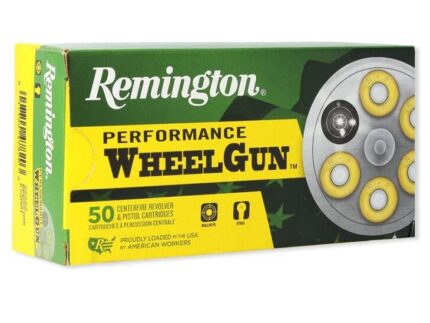 Remington Performance Wheel Gun Ammunition .38 Spl 158 gr LRN 755 fps 50/ct