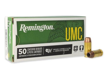 Remington UMC Handgun Ammunition .40 S&W 180 gr JHP 990 fps 50/box