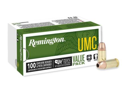 Remington UMC Handgun Ammunition 9mm Luger 115 gr. JHP 1145 fps 100/ct
