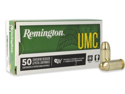 Remington UMC Handgun Ammunition .45 ACP 185 gr FMJ 1015 fps 50/ct