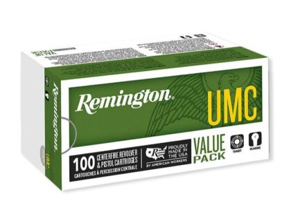 Remington UMC Handgun Ammunition .357 Mag 125 gr SJHP 1450 fps 100/ct