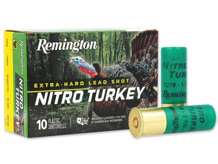 Remington Nitro Turkey Loads 12 ga 3 in 1-7/8 oz #4 1210 fps 10/ct