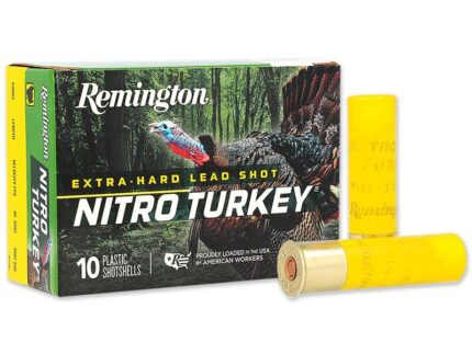 Remington Nitro Turkey Loads 20 ga 3 in 1-1/4 oz #5 1185 fps 10/ct
