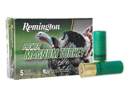 Remington Premier Magnum Turkey Loads 12 ga 3 in 2 oz #5 1175 fps 5/ct