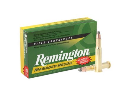 Remington Managed Recoil Rifle Ammunition .30-30 Win 125 gr Core Lokt SP 2175 fps 20/ct