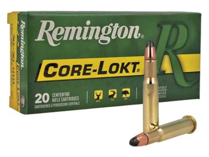 Remington Core-Lokt Rifle Ammunition .30-30 Win 150 gr SP 2390 fps 20/ct