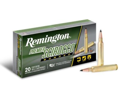 Remington Premier Scirocco Bonded Rifle Ammunition .300 Rem Ultra Mag 180 gr SSB 3250 fps 20/ct