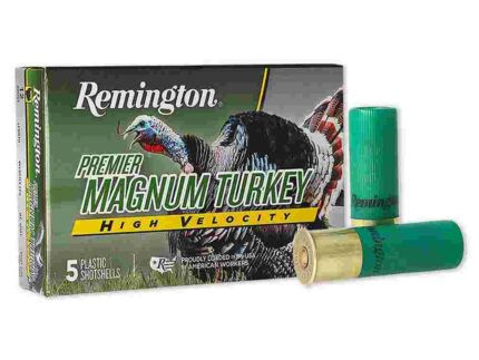 Remington Premier Magnum Turkey HV Shotshells 12ga 3-1/2" 2oz 1300 fps #4 5/ct