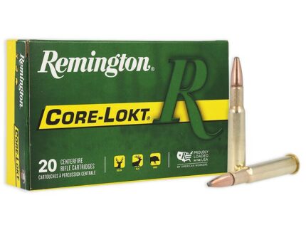 Remington Core-Lokt Rifle Ammunition .30-40 Krag 180 gr PSP 2430 fps 20/ct