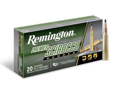 Remington Premier Scirocco Rifle Ammunition 7mm Rem Mag 150 gr PT 3110 fps 20/ct