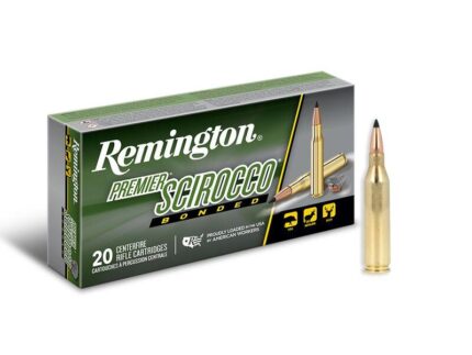 Remington Premier Scirocco Rifle Ammunition 243 Win 90 gr PT 3120 fps 20/ct
