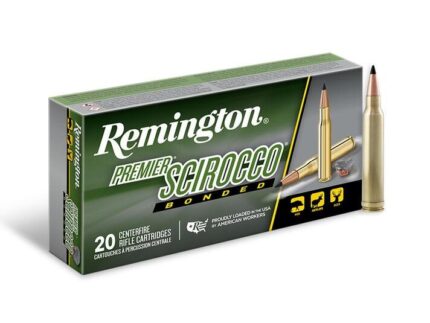 Remington Premier Scirocco Rifle Ammunition 300 Win Mag 180 gr PT 2960 fps 20/ct