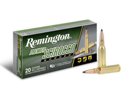 Remington Premier Scirocco Rifle Ammunition 6.5 Creedmoor 130 gr PT 2750 fps 20/ct