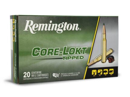 Remington Core-Lokt Tipped Rifle Ammunition 7mm-08 Rem 140gr PT 2860 fps 20/ct