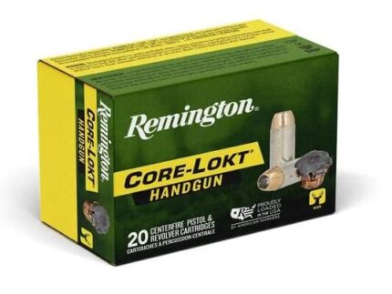 Remington Core-Lokt Handgun Ammunition .357 Rem Mag 180gr SJHP 20/ct
