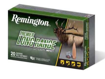 Remington Premier Long Range w/Speer Impact Rifle Ammunition 7mm Rem Mag 175gr PT 2860 fps 20/ct