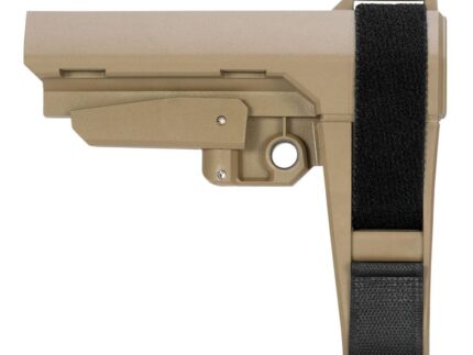 SB Tactical SBA3 Pistol Stabilizing Brace 5-Position Adjustable FDE