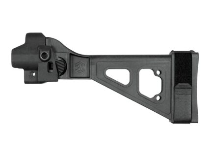 SB Tactical SBT5-22 Side Folding Brace for HK MP5 Black
