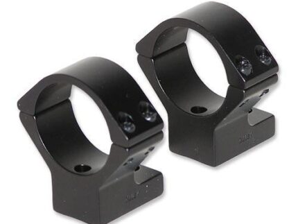 Talley Lightweight Alloy Scope Mounts - Black Anodized - 30mm - Medium Talley Knight MK 85 Tikka T3 & Tikka Master