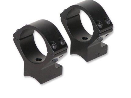 Talley Lightweight Alloy Scope Mounts - Black Anodized - 30mm - Medium Weatherby Vanguard