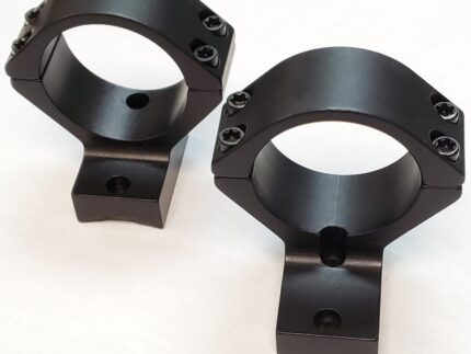 Talley CZ 600 Scope Mounts 30mm Medium Extended Black 2/ct