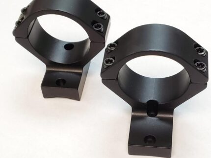 Talley CZ 600 Scope Mounts 1" Med Extended Black 2/ct
