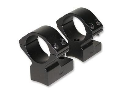 Talley Lightweight Alloy Scope Mounts - Black Anodized 1" - High Accumark - Magnum - Mark V (9 LUG)