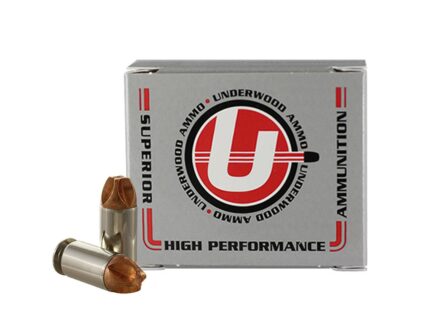 Underwood Ammo Xtreme Defender Handgun Ammunition .45 Auto (+P) 135gr Monolithic Solid 1335 fps 20/ct