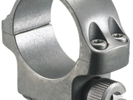 Ruger Steel Scope Ring - Single (3KTG) 1" Low .812" Height - Target Grey Stainless Finish