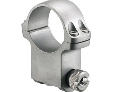 Ruger Steel Scope Ring - Single (6K30HM) 30mm Extra High 1.187" Height- Hawkeye Matte Stainless