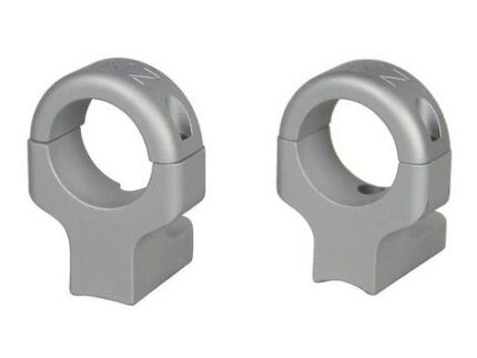 DNZ  Game Reaper 2     2-Piece Ringmount (2 screws) - 1" High Silver Fits Howa 1500 Mossberg 100ATR 4X4 MVP Weatherby Vanguard Remington 7007217227