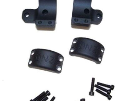 DNZ Hunt Masters 2-Piece Scope Mount 4 Screws - Thompson Center Venture LA/SA 4 Screws 1" High Black