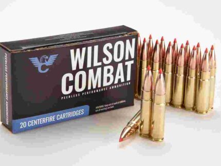 Wilson Combat Rifle Ammunition 300 Blackout | 110gr Hornady V-MAX 2350 FPS 20/Box