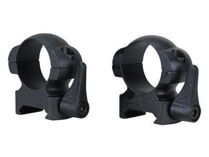 Weaver Grand Slam Leaver-Lok Top Mount Steel Scope Rings 1" HIgh Matte