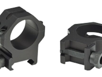 Weaver 4-Hole Tactical Picatinny Aluminum Scope Rings - Matte - 1" X-High
