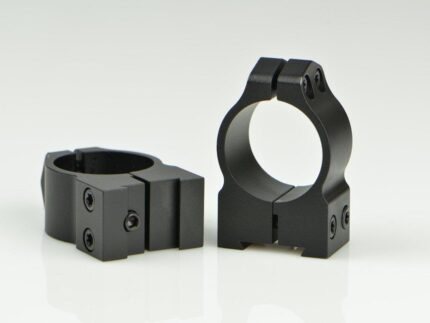 Warne Maxima Fixed (16mm Dovetail) Scope Ringmount with Grooved Receiver Fits CZ527 1" Medium Matte
