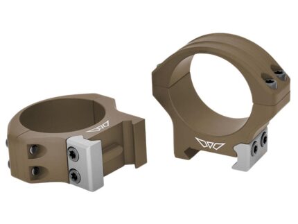 Warne HyperLite 30mm Low Dark Earth Scope Rings